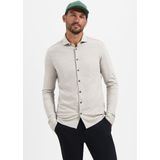 Jersey hemd in melange kleur