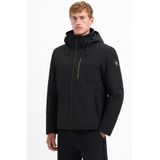 Softshell Jacket - Afritsbare Capuchon - Winddicht - Waterafstotend - Ademend