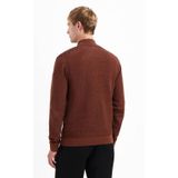 No Excess - Gebreide Trui - Terra - Regular Fit - Lange Mouwen