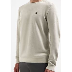 No Excess - Trui - Taupe - Knitwear - Lange Mouw