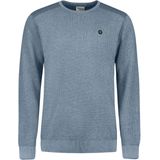 No Excess - Pullover Crewneck Plated Structure - Dusty Blue