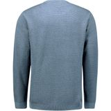 No Excess - Pullover Crewneck Plated Structure - Dusty Blue