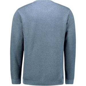 No Excess - Pullover Crewneck Plated Structure - Dusty Blue