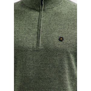 Schipperstruien - Melange Trui - Halve Rits