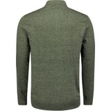 Melange Trui - Halve Rits - Schipperstruien