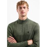 Melange Trui - Halve Rits - Schipperstruien