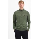 Melange Trui - Halve Rits - Schipperstruien