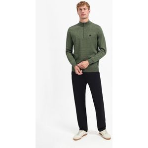 Melange Trui - Halve Rits - Schipperstruien