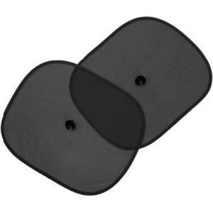 Zonnescherm Auto - Zonwering - Zijruit - UV Protectie - 2 Stuks met Rheme Liniaal