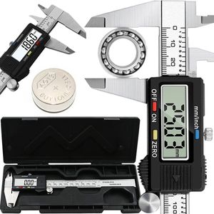 Digitale Schuifmaat - Nauwkeurig Meter - 150 MM - RVS - LCD Display - Inclusief Opbergcase & Batterij - Rheme