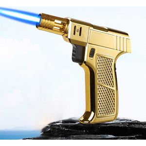 Bright Gold Turbo Gun Torch - Vuurwerk Aansteker - Stormaansteker - Gasbrander