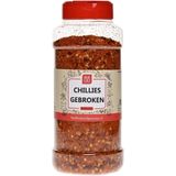 Van Beekum - Chillies Gebroken - 1 Kilo - Hersluitbare Zak