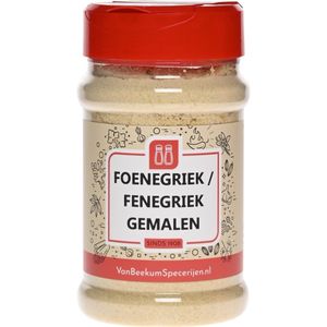 Van Beekum Specerijen - Foenegriek / Fenegriek Gemalen - Strooibus 160 gram