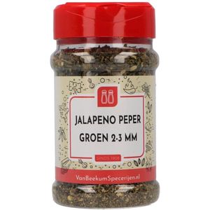 Van Beekum Specerijen - Jalapeno Peper Groen 2-3 mm - Strooibus 90 Gram