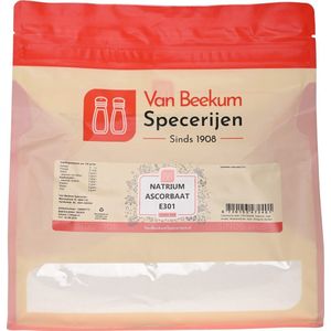 Van Beekum Specerijen Natrium Ascorbaat (vitamine C poeder) E301 2 KG (hersluitbare stazak)