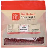 Van Beekum Specerijen - Peper Rose Heel - Strooibus 80 Gram - Roze Peperkorrels