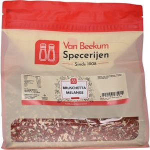Van Beekum Specerijen - Bruschetta Melange - 1 kilo (hersluitbare stazak)