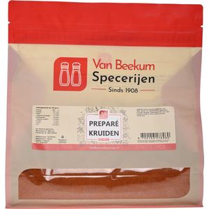 Van Beekum Specerijen - Preparé Kruiden - 1 kilo (hersluitbare stazak)