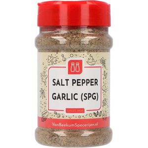 Van Beekum Specerijen - Salt Pepper Garlic (SPG) - Strooibus 260 gram
