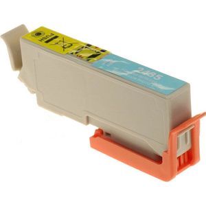 Geschikt voor Epson 24/ 24XL inktcartridge Licht Cyaan - Geschikt voor Epson Expression Photo XP-55, XP-750, XP-760, XP-850, XP-860, XP-950, XP-960, XP-970 - Inktpatroon - Inkt - T2435