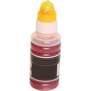 Geschikt voor Epson 664 / T6644 Geel Inktfles - Geschikt voor EcoTank ET-2500 - ET-2550 - ET-2600 - ET-2650 - ET-3600 - ET-4500 - ET-4550 - L355 - L555