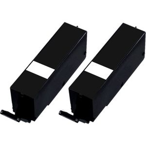 Geschikt voor Canon PGI-550 XL inktcartridges - 2X Zwart - Geschikt voor Canon Pixma IP7250, IX6850, MG5550, MG5650, MG7150, MG7550, MX925 - Inktpatronen - inkt