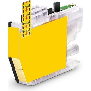 Geschikt voor Brother LC-3213 XL Geel - MFC/DCP - J572DW - J772DW - J774DW - J895DW - J491DW - J497DW - J890DW