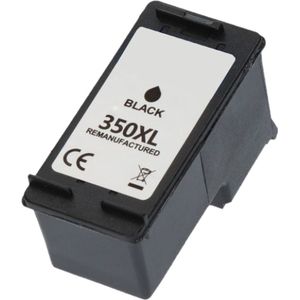 Geschikt voor HP 350 / HP 350XL Inktcartridge Zwart - Geschikt voor HP Deskjet D4260, D4360, Officejet J5780, J6410, Photosmart C5180, C4280 en C4580 - Inktpatroon - CB336EE - inkt