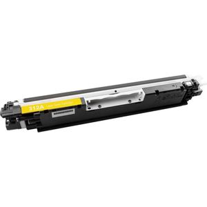 Geschikt voor HP 126A / CE-312A Toner cartridge - Geel - Geschikt voor Color LaserJet Pro CP1025 - CP1025NW - Pro 100 M175A - Pro 100 175NW - TopShot M275