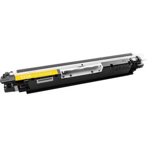 Geschikt voor HP 126A / CE-312A Toner cartridge - Geel - Geschikt voor HP Color LaserJet Pro CP1025 - CP1025NW - Pro 100 M175A - Pro 100 175NW - TopShot M275
