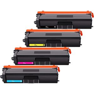 Geschikt voor Brother TN-325 Toner cartridges - Multipack 4 Toners - Geschikt voor Brother DCP-9055CDN - DCP-9270CDN - HL-4140CDN - HL-4150CDN - HL-4570CDW - MFC-9460CDN - MFC-9970CDW