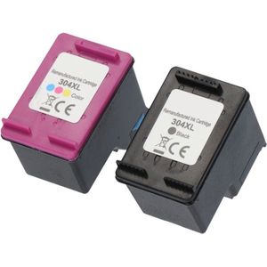 HP 304XL Inktcartridges - Geschikt voor DeskJet 2620 - 2630 - 3720