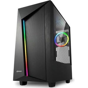 Intel i5 14400 10-Core Allround Game PC/Computer - Nvidia GeForce RTX 5060 8GB - 1TB SSD - 32GB RAM - Windows 11 Pro - Gratis Wifi 300Mbps Dongle - Gamdias Aura GC10M
