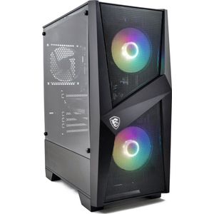Intel i5 Allround Game Desktop / Custom Game PC - i5 11400 6-Core - RTX 3050 - 500GB SSD - 2TB HDD - 16GB RAM - Win11 Pro - WIFI - MSI Forge 100R