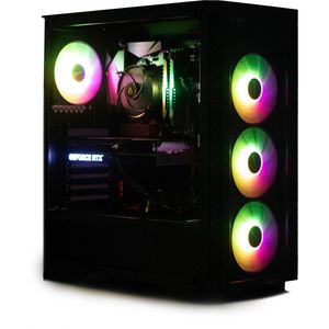 AMD Ryzen 5 5600X High-End Game PC - RTX 4070 12GB - 32GB RAM - 1TB SSD (NVMe) - WIFI - Sharkoon TG6