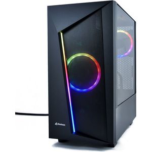 AMD Ryzen 7 5700X High-End Game PC - AMD RX 7600 8GB - 16GB RAM - 1TB M.2 NVMe SSD - WIFI - Windows 11 PRO - Gamdias Aura GC10M