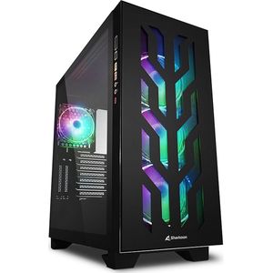 AMD Ryzen 7 5800X High-End Game PC - RTX 4060 8GB - 16GB RGB RAM - 512GB M.2 NVMe SSD - 2TB HDD - WIFI - CA300T Black