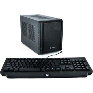 Mini Desktop PC / ITX Office Computer - i5 12400 6-core - 240GB SSD - 8GB RAM - WiFi / Bluetooth - Win11 Pro - QB1