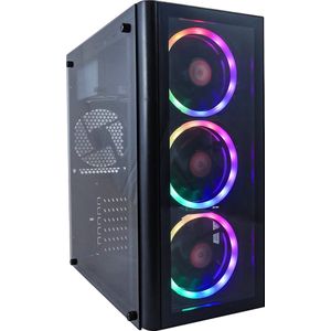 AMD Ryzen 5 6-Core RGB Budget Game Computer / Gaming PC - 16GB RAM (2x8GB Dual-Channel) - 1TB SSD - RX Vega 7 - Windows 11 - WIFI - VISION