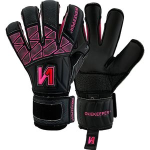 Onekeeper Vector Keepershandschoenen Kids Zwart Roze