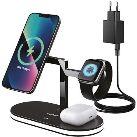 Voomy - Wireless C5 - Draadloze Oplader - 5-in-1 - 15W