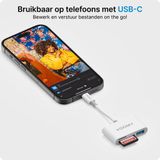 Voomy - 3 in 1 - Kaartlezer - Wit - Geschikt voor SD / Micro SD / TF