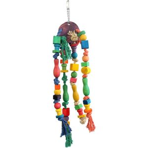 Keddoc Vogelspeelgoed Coco Legs - Vogelspeelgoed - 40x20x15 cm Multi-Color