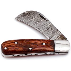 Damascus Knife | Mes | Zakmes | Vouwmes | Jachtmes | Hunting Mes | Outdoor Kamperen | PZ-1502