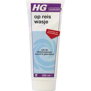 Hg Wasmiddel - Op Reis Wasje - 200 Ml - 2 Stuks !