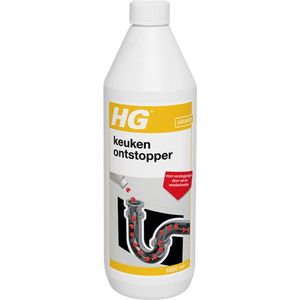 HG keukenontstopper - 1000ml - Effectieve en natuurlijke gootsteenontstopper | 2 Stuks