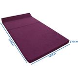 Viking Choice Opvouwbaar Matras met Hoofdkussen - Wasbare Hoes - 200cm x 120cm x 10cm