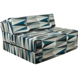 Viking Choice - Faltbare Matratze - Waschbarer Bezug - 200 cm x 90 cm x 15 cm - Modern