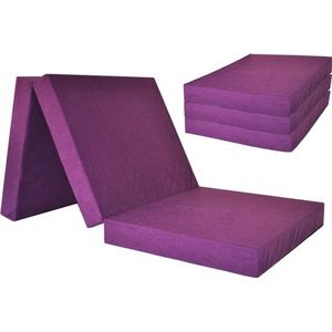 Viking Choice Kinder logeermatras - Violet - Opvouwbaar - 120 x 60 x 6