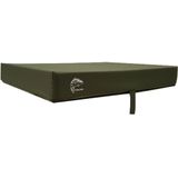 Logeermatras - camping matras - veld matras - opvouwbaar - 80 x 200 x 10 - donker groen